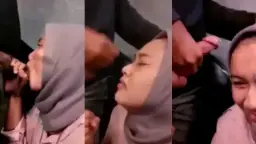 Jilbab Nyepong Pengen Crotin Di Muka